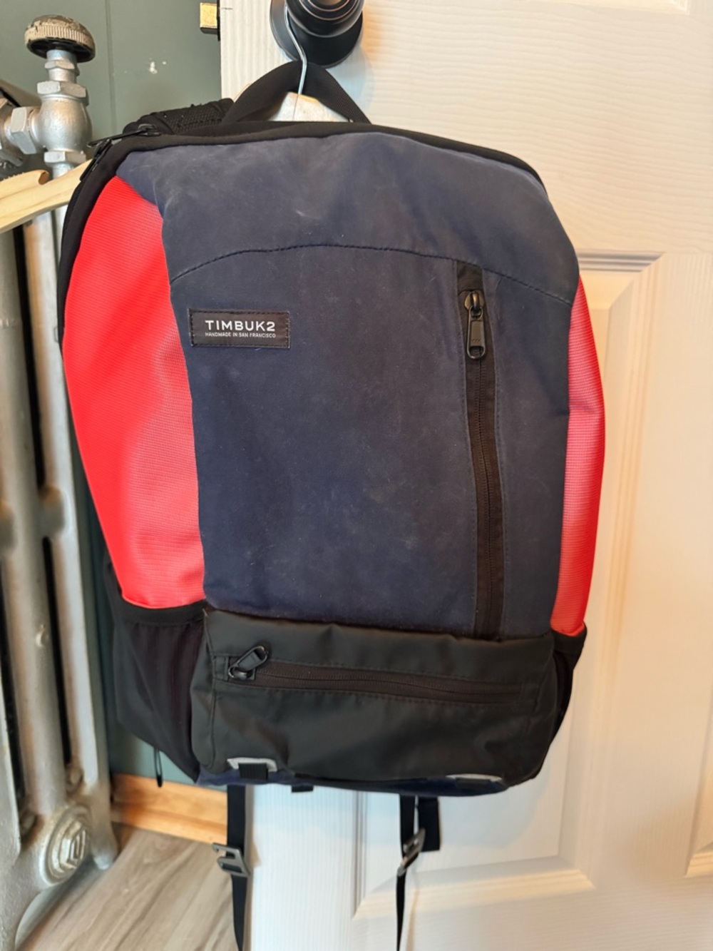 Timbuk2 Men's Navy and Red Everyday Backpack Water Resistant